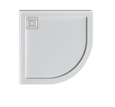 DECO Curved Corner Rear Outlet Shower Base 900x900 & 1000x1000