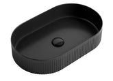 KENSINGTON OVAL 580X360X120 MATTE BLACK BASIN