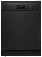 BLACK FREESTANDING DISHWASHER - 600MM 12 PLACE SETTINGS