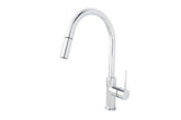 Bloom Pull Out Sink Mixer Chrome, Matte Black, Brushed Gunmetal,Brushed Nickel,Brushed Brass