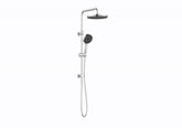 The Galaxy Twin Shower With Rail Chrome, Matte Black, Gun metal, Brushed nickel, Brushed Gold