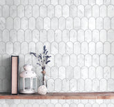 HB35150CA-H ARTEMIS CARRARA WHITE HERRINGBONE HONED 35X150