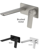 PARIS Chrome Wall Mixer Set