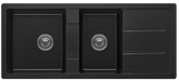 Fomos Sink 1160 x 500mm Black