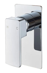 ZIZA Shower Mixer Chrome, Black, Brushed,