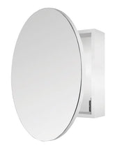 CIRQUE Mirror Cabinet with Round Door In W600xH600xD150mm