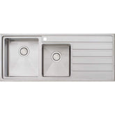 APOLLO 1& 3/4 Bowl And with Drainer In LHB Or RHB Available In 1200X500X800mm