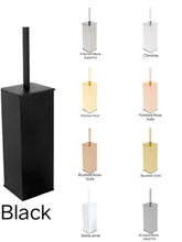 YOHO Toilet Brush in Chrome,Matte Black,Matte White,Brushed Gold, Polished Gold,Brushed Rose Gold,Polished Rose Gold,Brushed Black Sapphire and Polished Black Sapphire