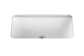 DORY Gloss or Matte White Solid Surface 545 wide x 355 deep