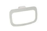 Manhattan Hand Towel Ring Gloss White & Chrome,  Matte Black & Chrome