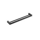 QUADRO PREMIUM Single Towel Rail 600MM In chrome, Matte Black, Brushed Nickel And Brushed Gun Metal