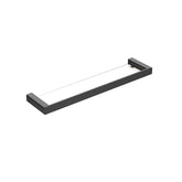 QUADRO PREMIUM Glass Shelf In Chrome, Matte Black And Brushed Nickel
