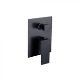 Quadro Diverter Shower Mixer - Black