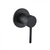 Rund Shower/Bath Mixer - Black