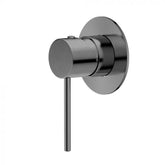 Rund Shower/Bath Mixer - Brush Nickel