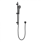 Perfect Premium Multifunction Sliding Shower On Rail - Black