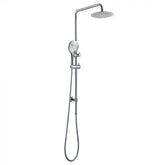 Perfect Twin Multifunction Sliding Shower On Rail in Chrome