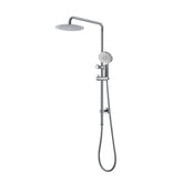 MEKKA Multi- Function Sliding Shower With Over Head Rain Shower In Chrome, Matte Black, Brushed Nickle Brushed Gold And Brushed Gun Metal