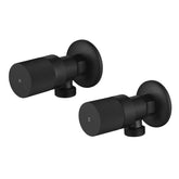 DANCE 1/4TURN WASHING MACHINE STOPS IN CHROME, MATTE BLACK AND BRUSHED NICKEL