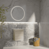 ERICA 460mm Natural Oak Wall Hung Vanity