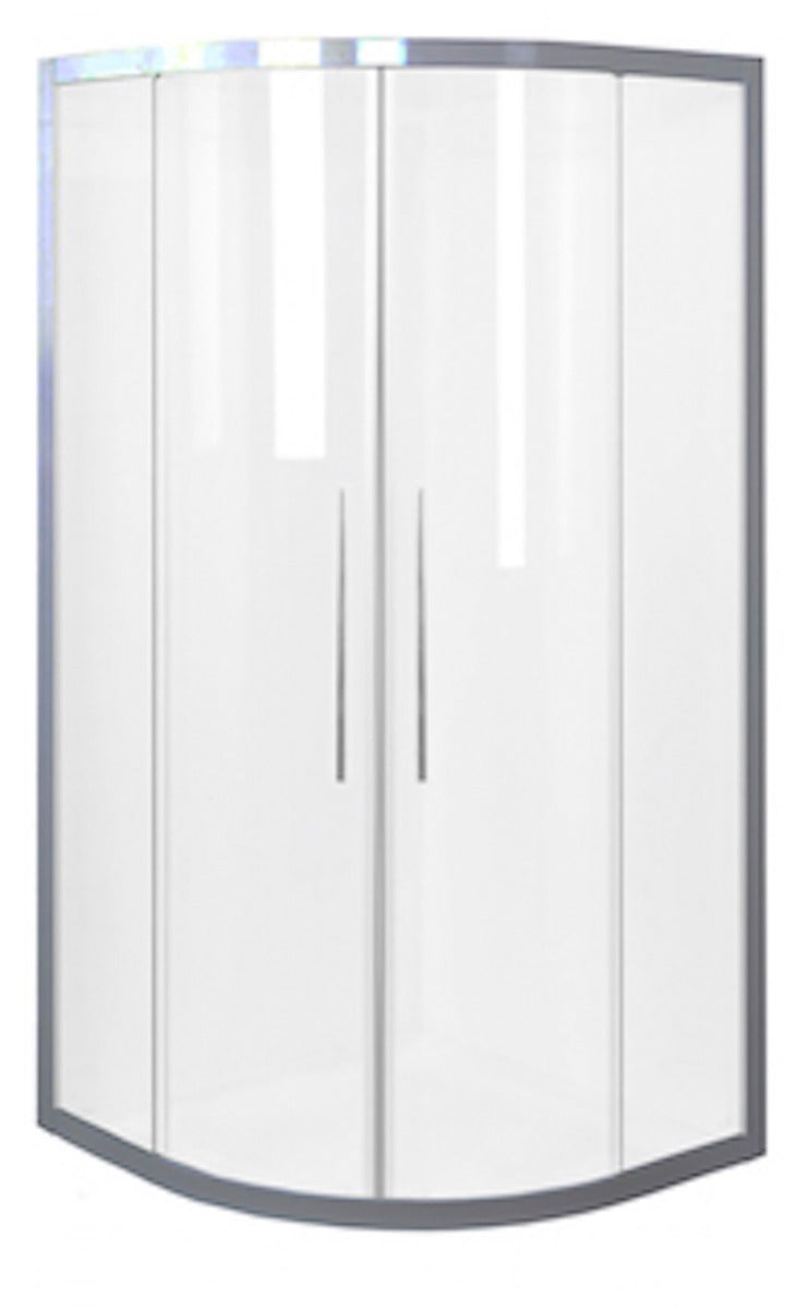 AINTREE CURVED Shower Screen In 1000x1000 And 914x914