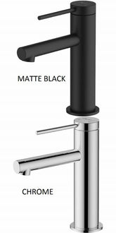 VENICE Chrome Straight Basin Mixer