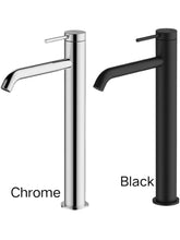 VENICE Chrome Curved Tower Basin Mixer