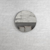 LONDON 700MM GOLD METAL FRAME MIRROR