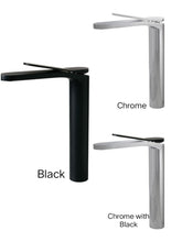 FREEDOM Extended Basin Mixer In Chrome, Matte Black, And Matte Black And Chrome