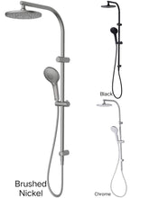 ROME Dual Shower Set In Chrome, Matte Black, And Brushed Nickle