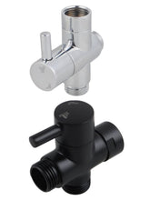MINI Bathroom Solid Brass Toilet Bidet Spray Diverter Only in Black and Chrome