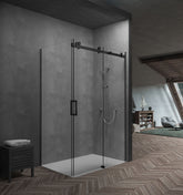 Perfect Frameless Sliding Shower Screen Front Only or Front with Return