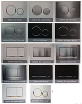 GEBERIT Cistern and button with KDK Wall Faced Pan And Seat