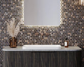 George Ceramic basin White Gloss, White Matt