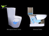 TORNADO Care Height Wall Faced Toilet Suite S or P Trap with Universal Inlet