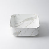 Regency Square Basin Classic with White Grey Gold