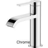 BARCELONA Basin Mixer in Chrome and Matte Black