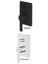 BARCELONA Chrome Wall Mixer With Diverter