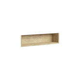 750 Display Shelf Insert for Mirror Cabinet, Satin White, Scandi Oak, Industrial, Satin Black