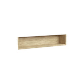 900 Display Shelf Insert for Mirror Cabinet, Satin White, Scandi Oak, Industrial, Satin Black