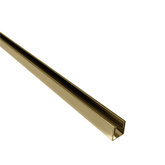 U Channel Chrome,  Matte Black, Brushed Gold, Brushed Nickel, Gunmetal Grey