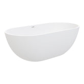 Nero Solid Surface Bath, 1550mm
