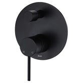 KALI WALL MIXER WITH DIVERTER IN MATTE BLACK