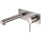 KALI WALL BASIN MIXER IN BRUSHED NICKEL