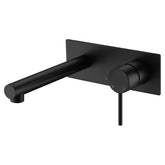 KALI WALL BASIN MIXER IN MATTE BLACK