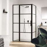 MANHATTAN 1200mm Framed Shower Screen And Return Panel 900mm