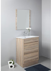 MEGA PLUS floorstanding or wallhung vanity 600x460mm