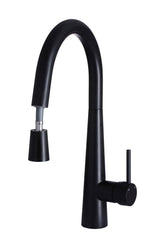 Meir ROUND Pull Out Kithen Mixer Tap In Chrome Or Matte Black