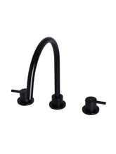 Meir ROUND Three Piece Kitchen Tap