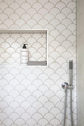 Meir ROUND Shower On Bracket In Chrome - Matte Black - Tiger Bronze - Champagne - Brushed Nickel